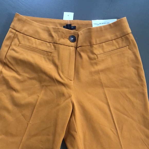 Ann Taylor Slim Wide Leg High Rise Pants - Picture 2 of 12